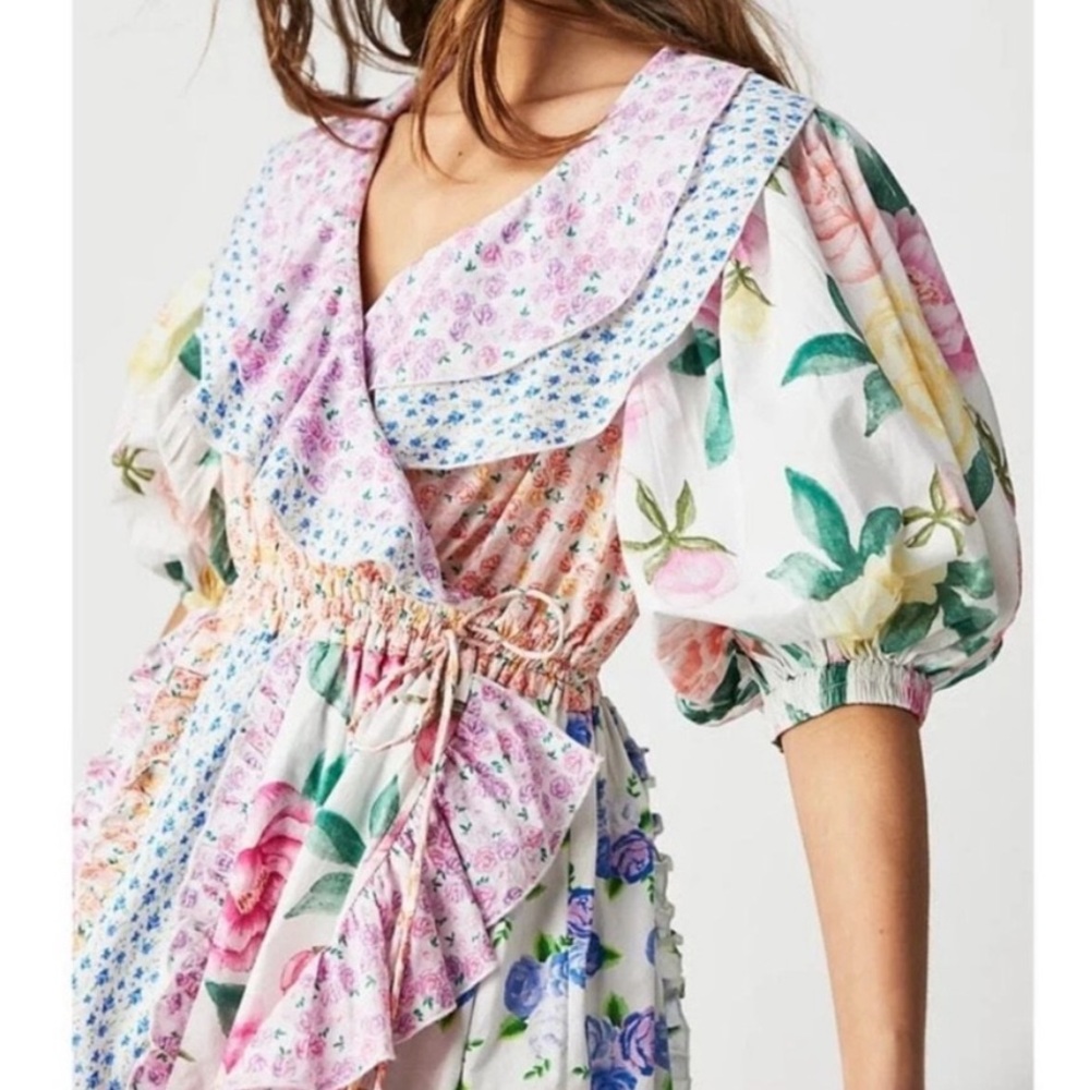 Fillyboo Multicolor Floral Ruffle Dress - Picture 3 of 9